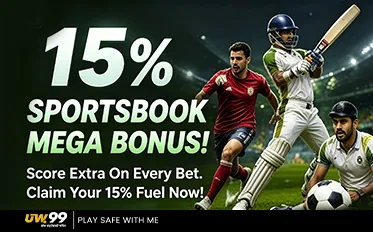 15% Sportbook Mega Bonus